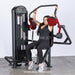 commercial selectorized pullover machine Muscle D Fitness view 7