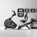 Muscle D Fitness Light Commercial Recumbent Bike - Muscle D Fitness - LED Display - Heart Rate Monitor - Adjus... — front view