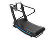 Muscle D Fitness Commercial Self Powered Curve Treadmill - Muscle D Fitness - Standalone — side profile