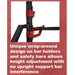 Muscle D Fitness Compact Half Cage - Muscle D Fitness - Bar & Plate Storage and Dip Station Included — full setup angle