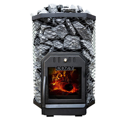Cozy Heat Sauna Stove Wood-Burning Sauna Stove, Up to 18kW