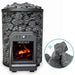 Cozy Heat O Pkg Wood-Burning Sauna Stove Package, Up to 18kW