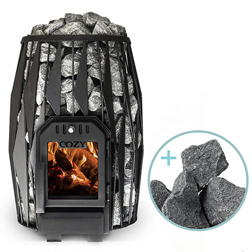 Cozy Heat OG Pkg Wood-Burning Sauna Stove Package, Up to 18kW - image 3