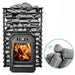 Cozy Heat Quattro Through-Wall Pkg Wood-Burning Sauna Stove Package - image 4