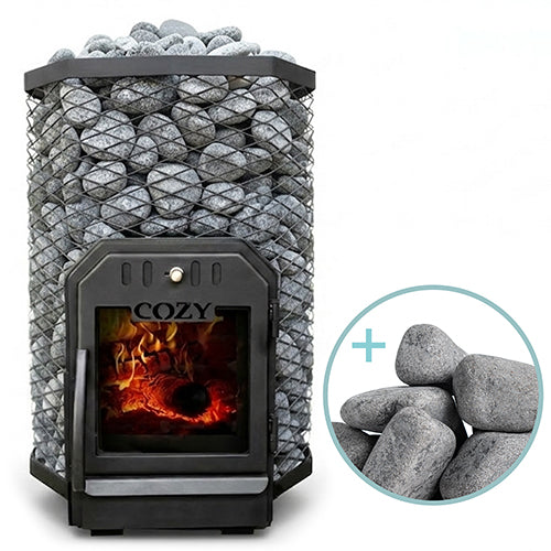 Cozy Heat Pkg Wood-Burning Sauna Stove Package, Up to 18kW - image 2