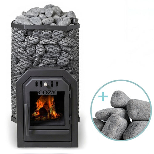 Cozy Heat Through-Wall Pkg Wood-Burning Sauna Stove Package - image 4