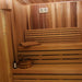 Finnish Sauna Builders Custom Indoor Sauna Room - 7' x 7' x 8' - Finnish Sauna Builders — rear panel