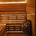 Finnish Sauna Builders Custom Indoor Sauna Room - 4' x 8' x 8' - Finnish Sauna Builders — interior lighting