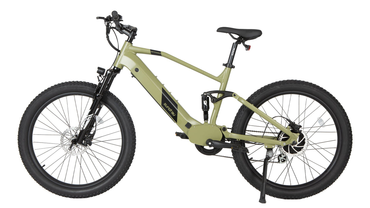 EUNORAU E-BIKE US DEFENDER — battery compartment