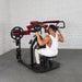 Muscle D Fitness Muscle D Fitness Pro Strength Rotary Lat Pull-Down - Premium - Adjustable - Plate L... — weight load capacity