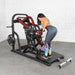 Muscle D Fitness Pro Strength Dynamic Row - Chest Supported -  Premium Adjustable Plate Loade — in use demonstration