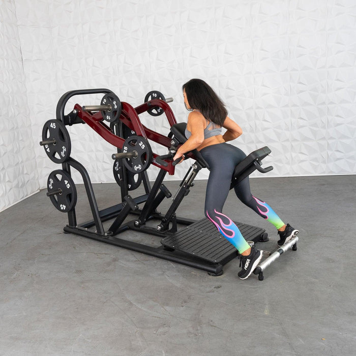Muscle D Fitness Pro Strength Dynamic Row - Chest Supported -  Premium Adjustable Plate Loade — additional view 13