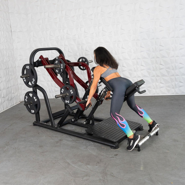 Muscle D Fitness Pro Strength Dynamic Row - Chest Supported -  Premium Adjustable Plate Loade — additional view 12