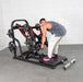 Muscle D Fitness Pro Strength Dynamic Row - Chest Supported -  Premium Adjustable Plate Loade — full setup angle