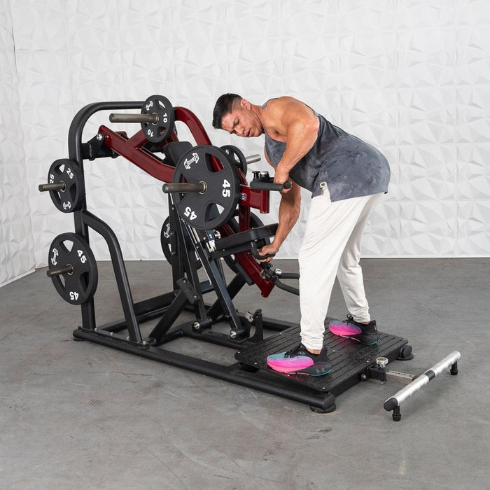 Muscle D Fitness Pro Strength Dynamic Row - Chest Supported -  Premium Adjustable Plate Loade — additional view 9