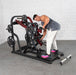 Muscle D Fitness Pro Strength Dynamic Row - Chest Supported -  Premium Adjustable Plate Loade — additional view 9