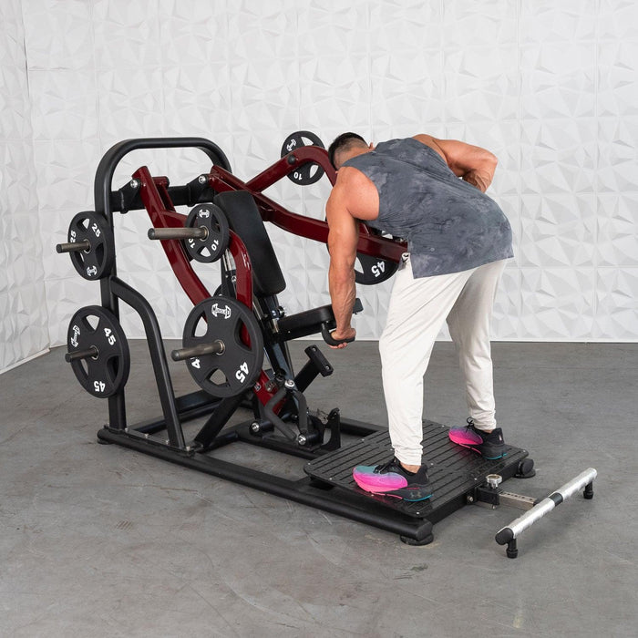 Muscle D Fitness Pro Strength Dynamic Row - Chest Supported -  Premium Adjustable Plate Loade — additional view 11