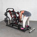 Muscle D Fitness Pro Strength Dynamic Row - Chest Supported -  Premium Adjustable Plate Loade — additional view 10