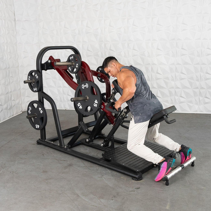 Muscle D Fitness Pro Strength Dynamic Row - Chest Supported -  Premium Adjustable Plate Loade — additional view 21