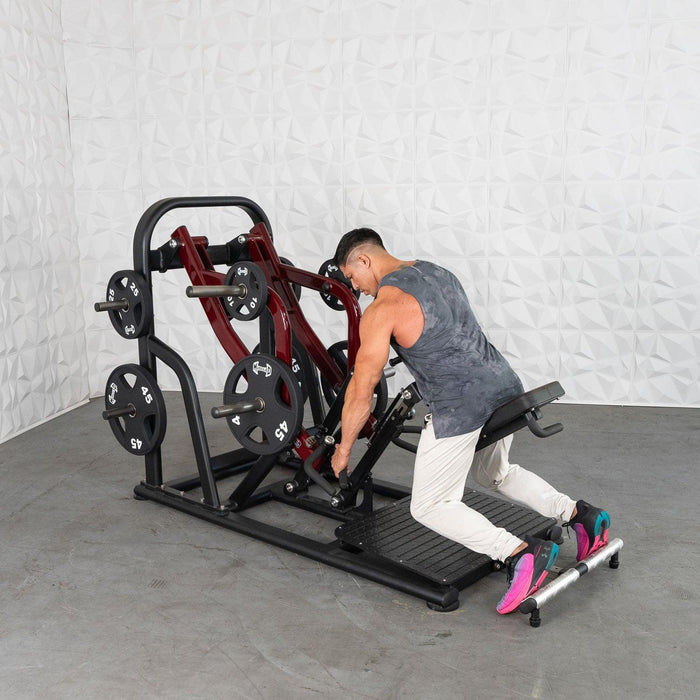 Muscle D Fitness Pro Strength Dynamic Row - Chest Supported -  Premium Adjustable Plate Loade — additional view 20