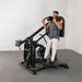 Muscle D Fitness Pro Strength Drop Squat - Adjustable Plate Loaded Squat Machine — front view