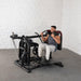 Muscle D Fitness Pro Strength Drop Squat - Adjustable Plate Loaded Squat Machine — weight load capacity