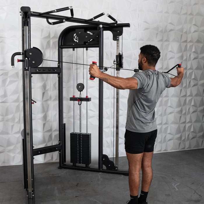 Muscle D Fitness Muscle D Fitness Megatron Dual Adjustable Pulley (88" & 95" height) - Functiona... — grip and contact surface
