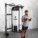 Muscle D Fitness Muscle D Fitness Megatron Dual Adjustable Pulley (88" & 95" height) - Functional Pull-Up Ba... — side profile