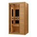 Dynamic Veneto low EMF sauna angled view