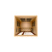 Golden Designs Dynamic Gracia 1-2-Person Low Emf Far Infrared Sauna Canadian Hemlock Dyn-6119-01