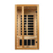 Golden Designs Dynamic Gracia 1-2-Person Low Emf Far Infrared Sauna Canadian Hemlock Dyn-6119-01