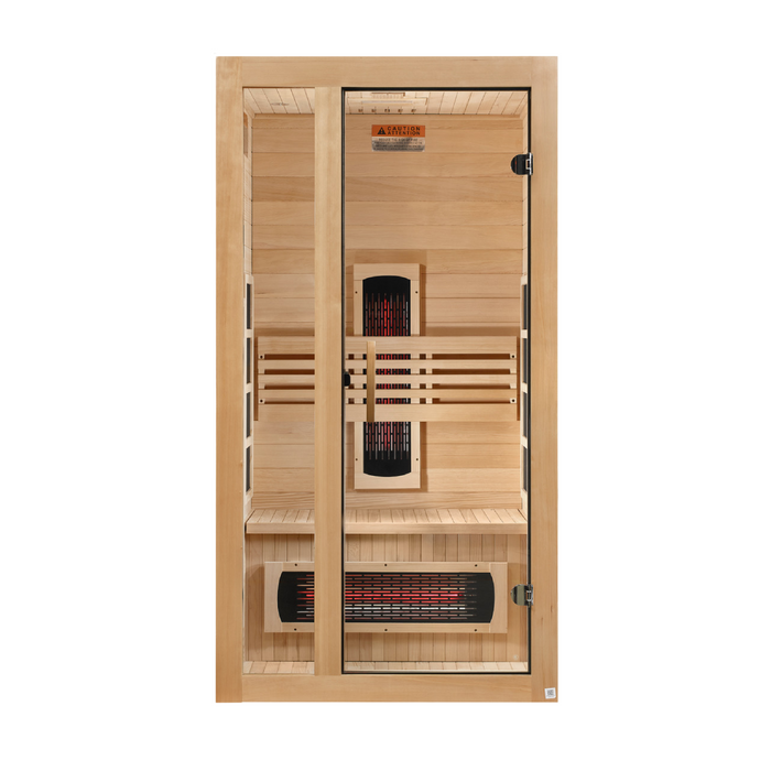 Dynamic Gracia full spectrum sauna front view