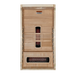 Gracia full spectrum sauna interior with front wall removed