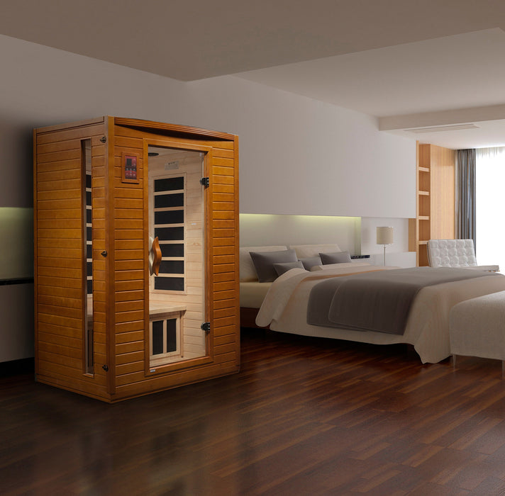 Dynamic Versailles sauna interior bench and backrest