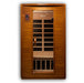 Dynamic Versailles sauna angled exterior view