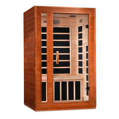 Golden Designs Cardoba 2 Person Ultra Low EMF FAR Infrared Sauna DYN-6203-01 Elite