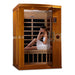 Golden Designs Dynamic 2-Person Low Emf Far Infrared Sauna Venice Edition - Dyn-6210-01 Saunas