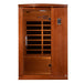 Dynamic Venice Limited Elite 2-person ultra low EMF sauna side angle view