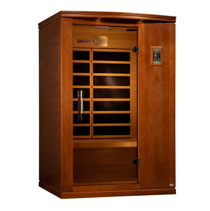 Dynamic Venice Limited Elite 2-person ultra low EMF sauna front exterior view