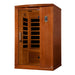 Dynamic Venice Limited Elite 2-person ultra low EMF sauna angled exterior view