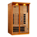 Dynamic Llumeneres 2-person full spectrum sauna angled right view