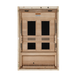 Dynamic Lucca 2-person ultra low EMF sauna cutaway interior view without front wall
