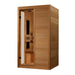 Dynamic Lucca 2-person sauna angled view