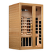 Dynamic Serena full spectrum sauna angled exterior view