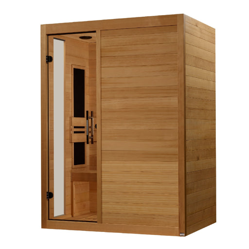 Dynamic Toscana 3-person sauna angled view