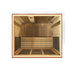 Golden Designs Palermo Edition 3-Person Dynamic Low EMF Far Infrared Sauna DYN — back view