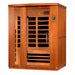 Golden Designs Dynamic 3-Person Low Emf Far Infrared Sauna Lugano Edition - Dyn-6336-01 Saunas