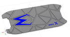 Kaabo USA Electric Scooter Deck Mat for Kaabo Mantis X Plus — side profile