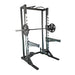 Muscle D Fitness Deluxe Half Rack - Muscle D Fitness - Heavy Duty - Adjustable Safety Bars - Pul... — grip and contact surface