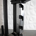 Muscle D Fitness Deluxe Half Rack - Muscle D Fitness - Heavy Duty - Adjustable Safety Bars - Pull Up - Verti... — side profile
